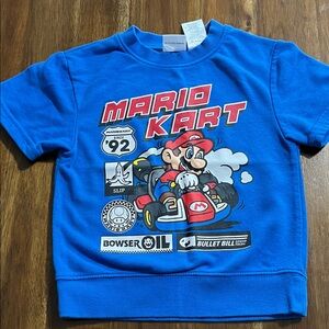 Mario Kart Kids Blue T-Shirt